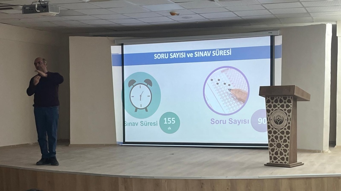BİGEP KAPSAMINDA YAPILAN SINAV ÖNCESİ MOTİVASYON SEMİNERİ VERİLDİ